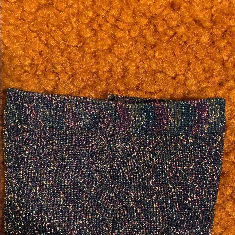 American Girl Doll Vintage Sparkly Blue Leggings